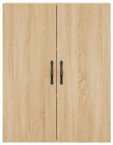 Armário alto 69,5x34x180 cm derivados de madeira cor sonoma