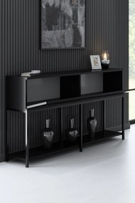 Console Lord – Preto – 150 cm x 80 cm x 30 cm