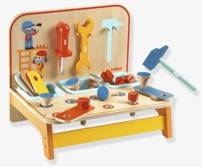 A bancada de trabalho Bricotoo Djeco  amarelo