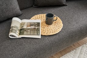 Sofá de 3 Lugares Revos – Antracite – 200 cm x 80 cm x 100 cm