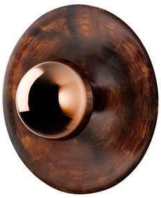 Aplique de Parede Kurt – Cobre – Diâmetro 48 cm Altura 35 cm