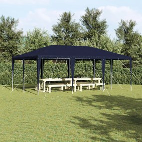 vidaXL Tenda de Festa Azul 6x4 m PE