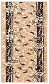 vidaXL Passadeira 100x150 cm polipropileno bege