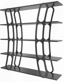 Estante Adar – Preto – 120x120x25 cm