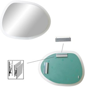 Espelho Aqua – Transparente – 75 cm x 55 cm