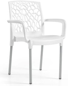 Cadeira Aracna c/ Braço Pack 30 Unid. - Branco