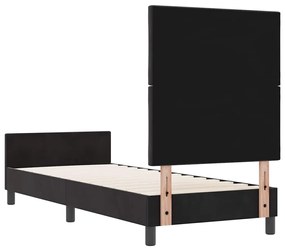 Cama vidaXL Preta 80x200 cm de Veludo