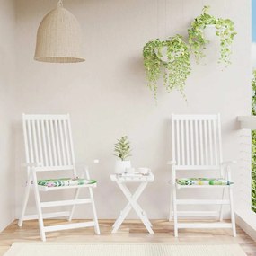 Almofadões p/ cadeira 2pcs 50x50x4cm tecido multicor