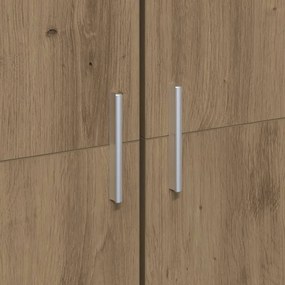 Highboard Carvalho Artesanal 70x35x180 cm Madeira Derivada