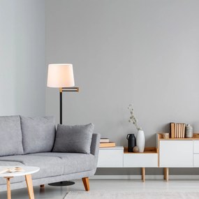 Candeeiro de Pé Assos – Preto – 120 cm