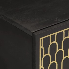 Mesa de centro 100x54x40 cm madeira de mangueira maciça