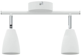 Spotlight de Teto 2 Way Adjustable White GU10