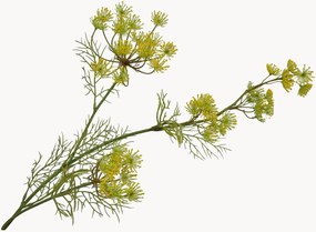 Flores artificiais Queen Anne's Lace, conjunto de 2