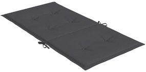 Almofadões lombares p/ cadeiras 6pcs 100x50x4cm mesclado tecido