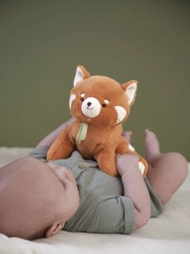 Peluche com peso KALOO panda vermelho laranja