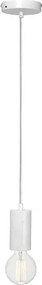 Candeeiro de Tecto Marmoreado Branco – Andrea House