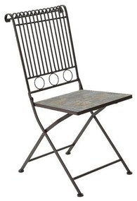 Cadeira de Campismo Acolchoada Kaemingk Stuttgart Castanho (39 X 39 X 9 cm)
