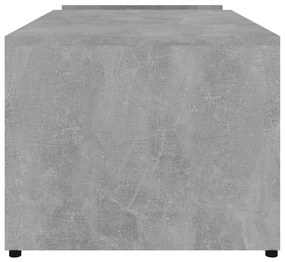 Mesa de centro 90x45x35 cm derivados madeira cinzento cimento