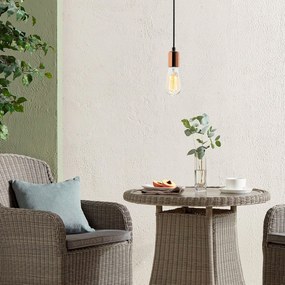 Candeeiro de Teto Kabluni – Cobre – Diâmetro 6 cm x Altura 102 cm