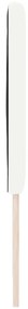Cabeceira vidaXL Design Simples Branco Puro 90 cm Couro Sintético