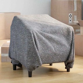 vidaXL Cobertores para Mudanças 5 pcs Cinzeto 150 x 200 cm tecido