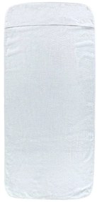 Toalhas de praia 4 pcs 60x135 cm tecido 400 GSM branco