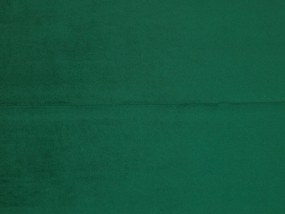 Cama de casal em veludo verde 160 x 200 cm BELLOU Beliani