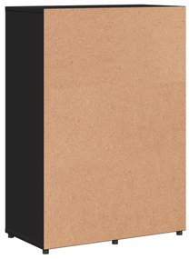 Aparador 60x31x84 cm derivados de madeira preto