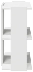 Estante c/ 3 prateleiras 60x30x60cm derivados de madeira branco