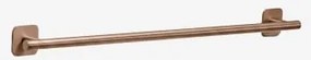 Toalheiro Adesivo De Parede Com Barra 60 Cm Para Casa De Banho Em Aço Inoxidável Ondreli Ouro Rosa Escovado - Sklum