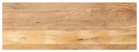 vidaXL Tampo de mesa retangular 160x50x2,5 cm mangueira maciça