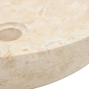 Lavatório 40x12 cm mármore creme