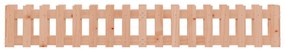Canteiro elevado c/ design de cerca 200x30x30cm madeira douglas
