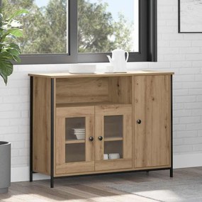 vidaXL Buffet Artisan Carvalho 100x35x75 cm Madeira Derivada