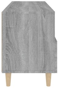 Móvel de TV 80x36x50 cm derivados de madeira cinzento sonoma