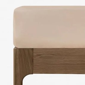 Lençol De Algodão Percal 180 Fios Para Cama De 90 Cm Agassi Rosa Peónia Claro & Cama 90cm (90 X 200 X 40 Cm) - Sklum