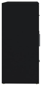 Aparador 91x29,5x65 cm derivados de madeira preto