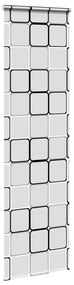 Rolo de Duche Estores com 80x240 cm Largura Tecido 76 cm