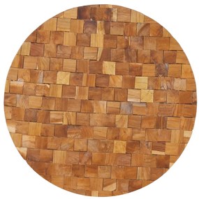 Mesa de centro 60x60x35cm madeira de teca maciça
