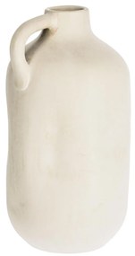 Kave Home - Jarra Caetana cerâmica branco 55 cm