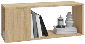 Móvel de TV 80x24x32 cm contraplacado carvalho sonoma
