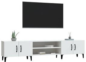 Móvel p/ TV 180x31,5x40 cm derivados de madeira branco