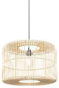Candeeiro de suspensão oriental em vime 45 cm - Maud Oriental