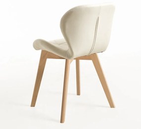 Pack 4 Cadeiras Zie Tecido - Beige