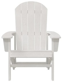 Cadeira Adirondack Branca 74x82x91 cm HDPE