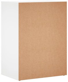 Aparadores 2 pcs 60x39x80 cm derivados de madeira branco