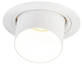 LED Foco embutido inteligente branco inclinável com Wi-Fi GU10 - Installa Moderno