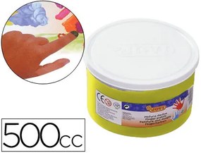 Pintura a Dedos Jovi 500 Ml Amarelo