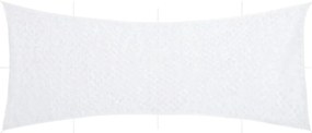 vidaXL Rede de camuflagem com saco de arrumação 844x429 cm branco