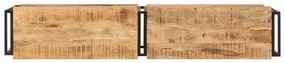 Móvel de TV 160x30x40 cm madeira de mangueira maciça